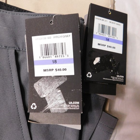 Under Armour Amphibious Shorts Boys Two Pairs Size 18 BRAND NEW - Picture 2 of 11